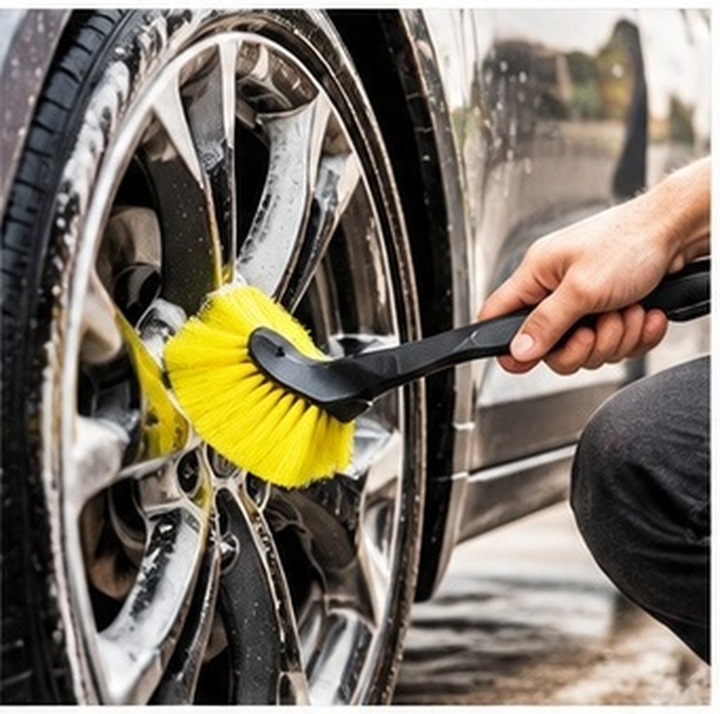 2Pcs Car Tire Brush Soft Brist - đánh giá và giá Dirt Brush Interior